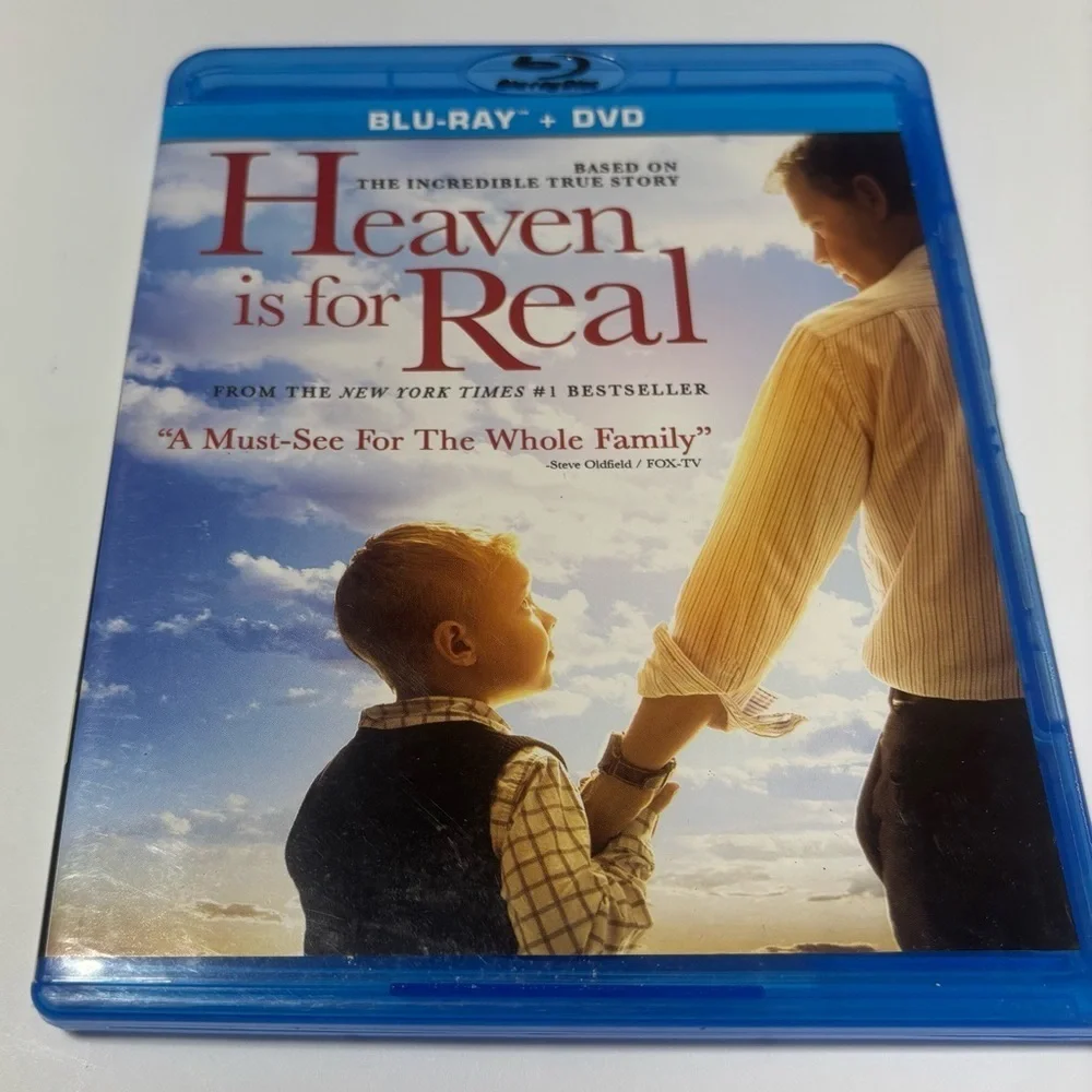 Christian Blu-Ray & DVD Combo Packs Bundle Heaven is for Real & God’s Not Dead.